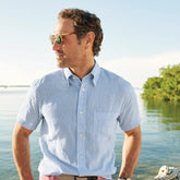 Pure Linen Short-Sleeve Shirt