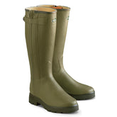 Men's Le Chameau Chasseur Leather-Lined Boots