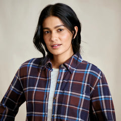 Women's Snowy River Button-Down Long-Sleeve Shirt