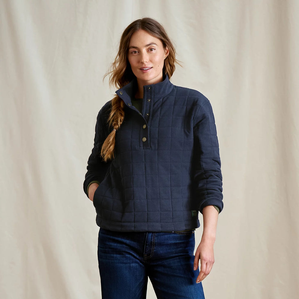 Women's Battenkill Quilted 1/2-Snap Sweatshirt