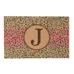 Neighburly Trout Monogrammed Doormat 2' x 3'
