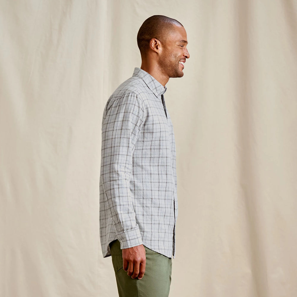 Men's Sunderland Brushed Twill Long-Sleeve Shirt