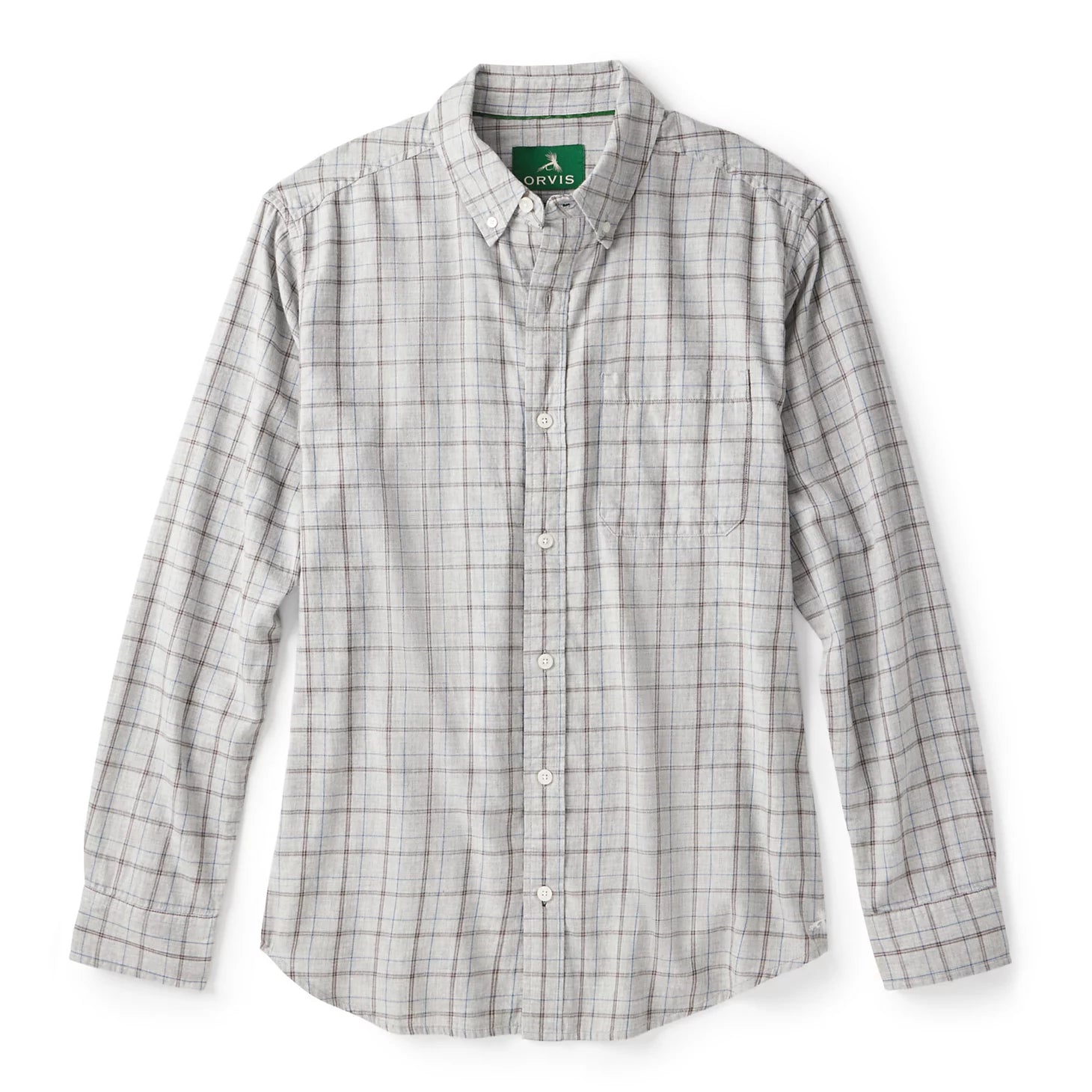 Men's Sunderland Brushed Twill Long-Sleeve Shirt
