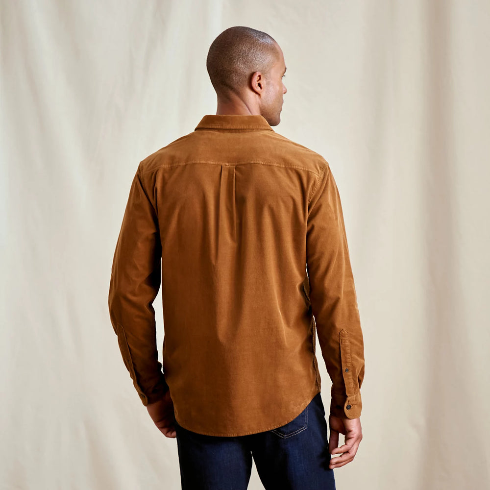 Men's Lightweight Corduroy Long-Sleeve Shirt