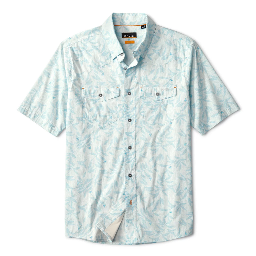 Men's River Guide Printed Short-Sleeve Western Shirt 2.0