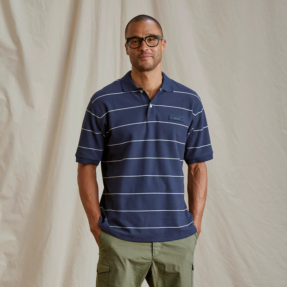 TRUE NAVY/SNOW STRIPE,S