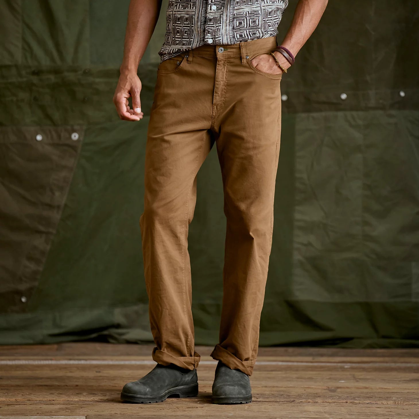 Men's 1856 Stretch Twill 5-Pocket Pants