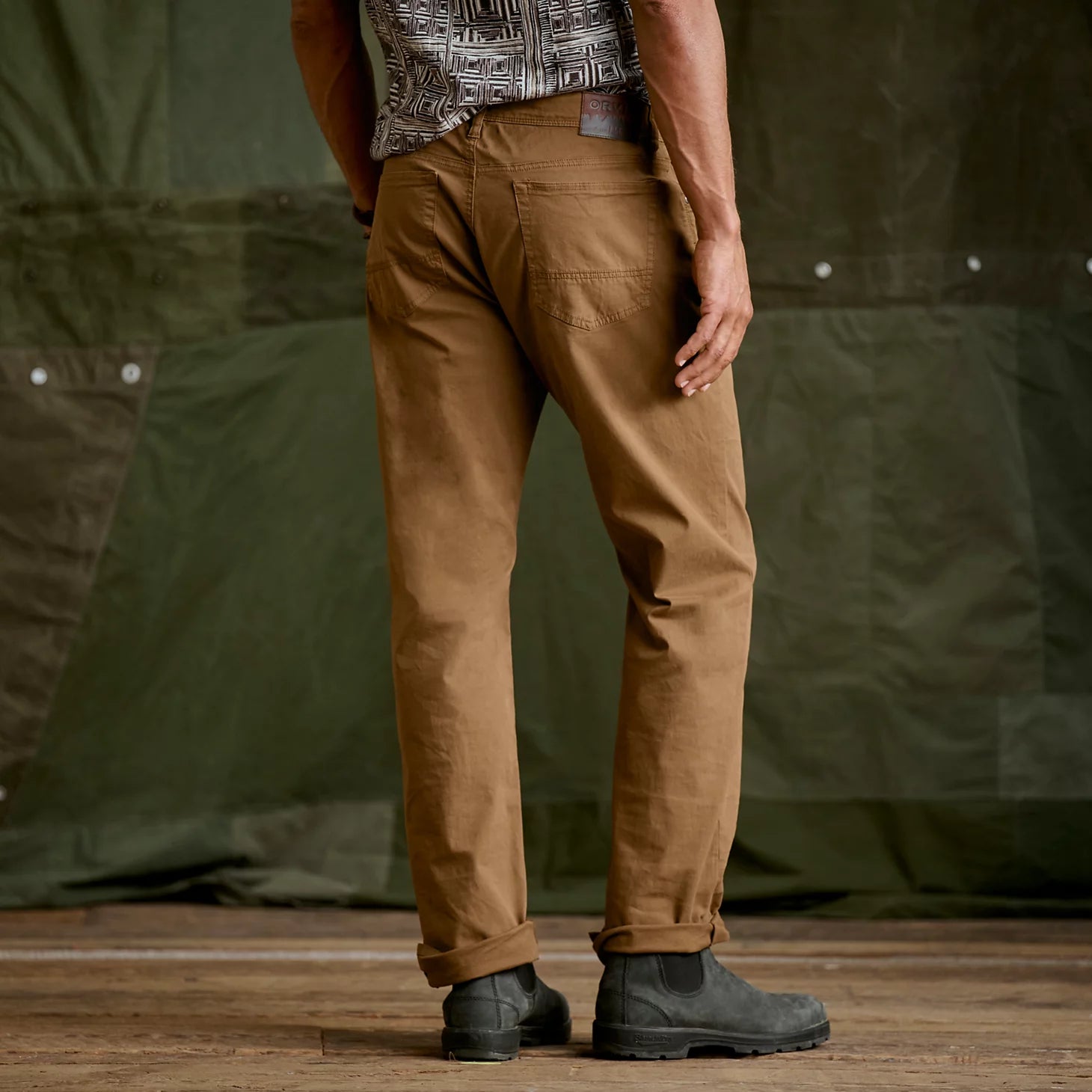 Men's 1856 Stretch Twill 5-Pocket Pants