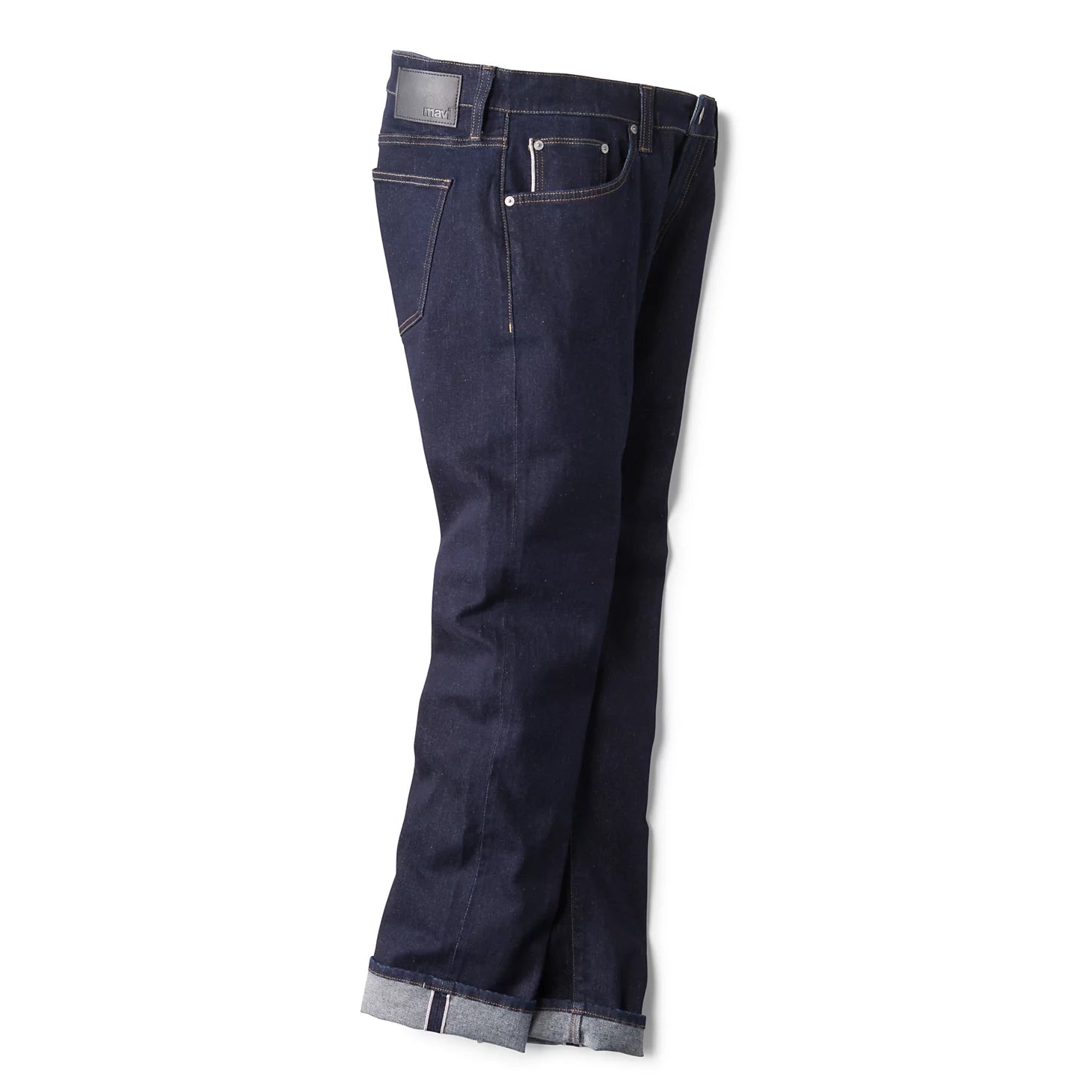 Mavi Marcus Organic Selvedge Denim Slim Straight Jeans