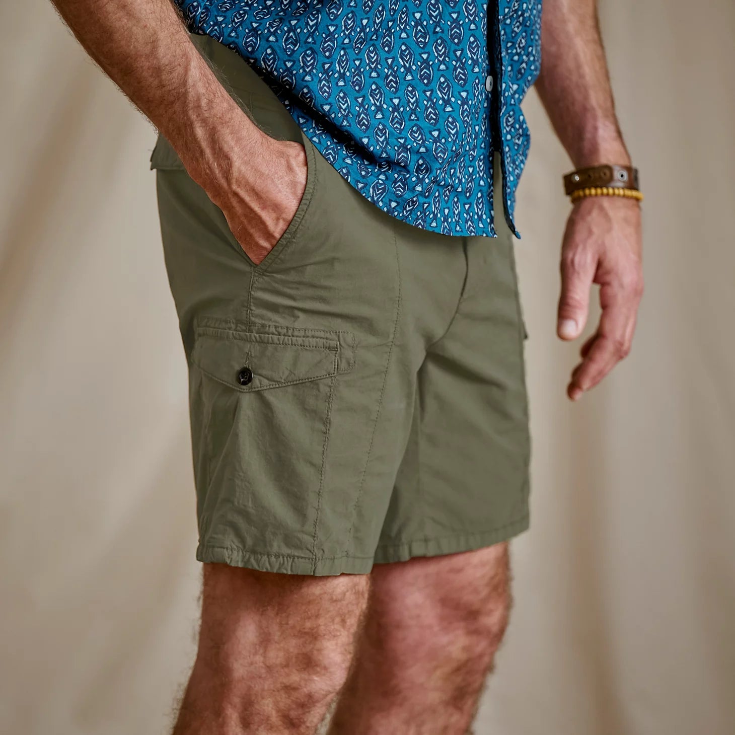 Men's 1856 Stretch Poplin Cargo Shorts