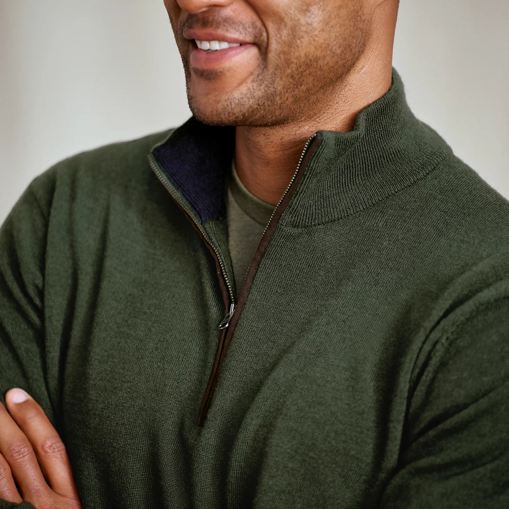 Merino Wool 1/4-Zip Sweater 2.0