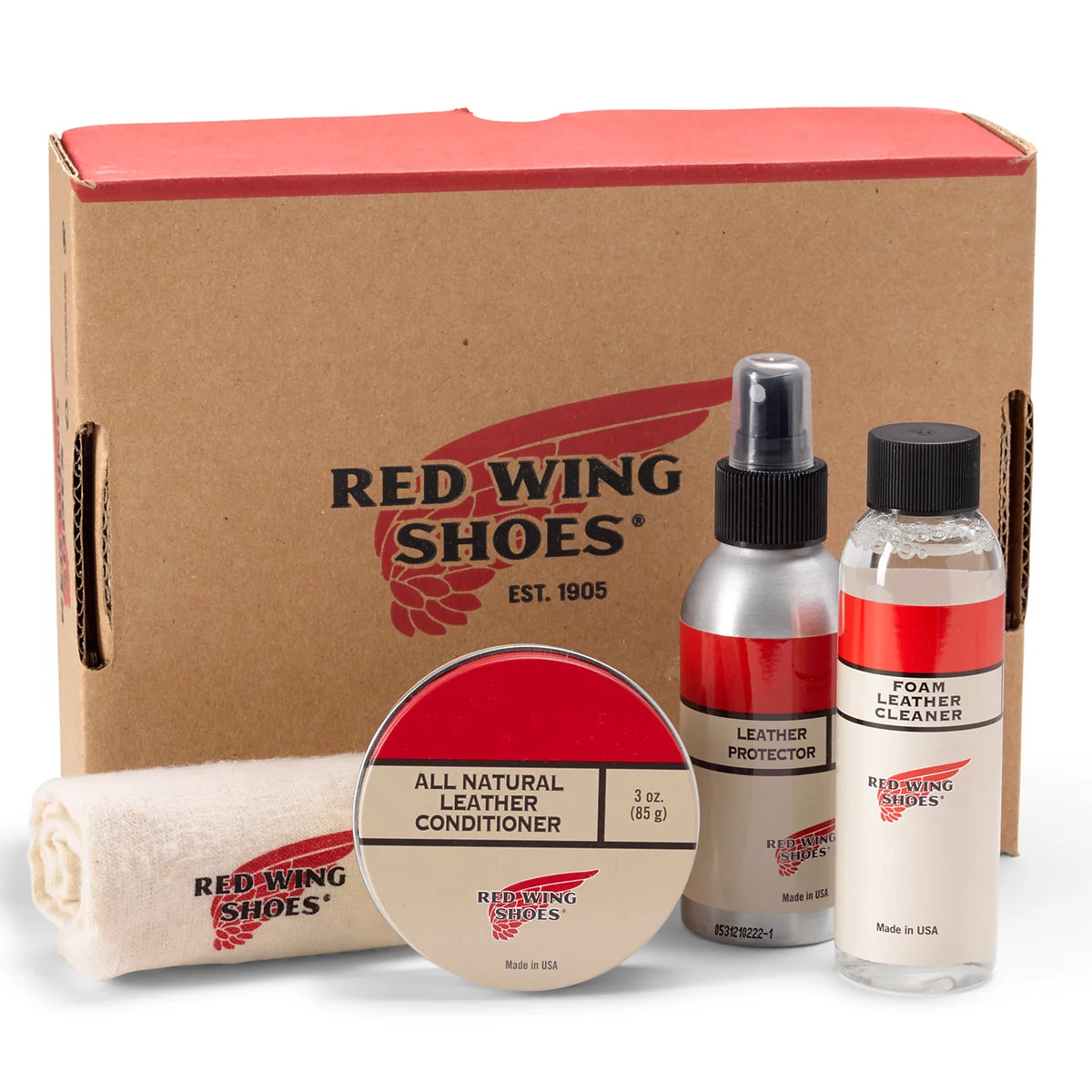 Red Wing Oil-Tanned Leather Care Kit