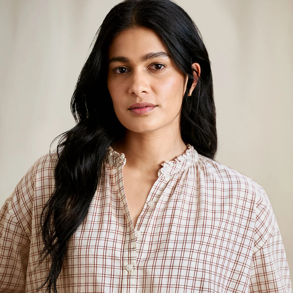 Women's Sunderland Brushed Twill Long-Sleeve Top