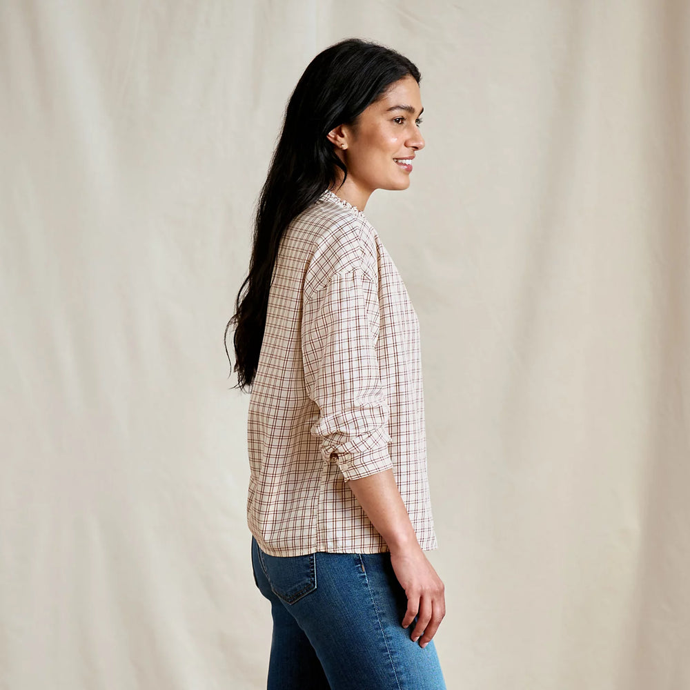 Women's Sunderland Brushed Twill Long-Sleeve Top