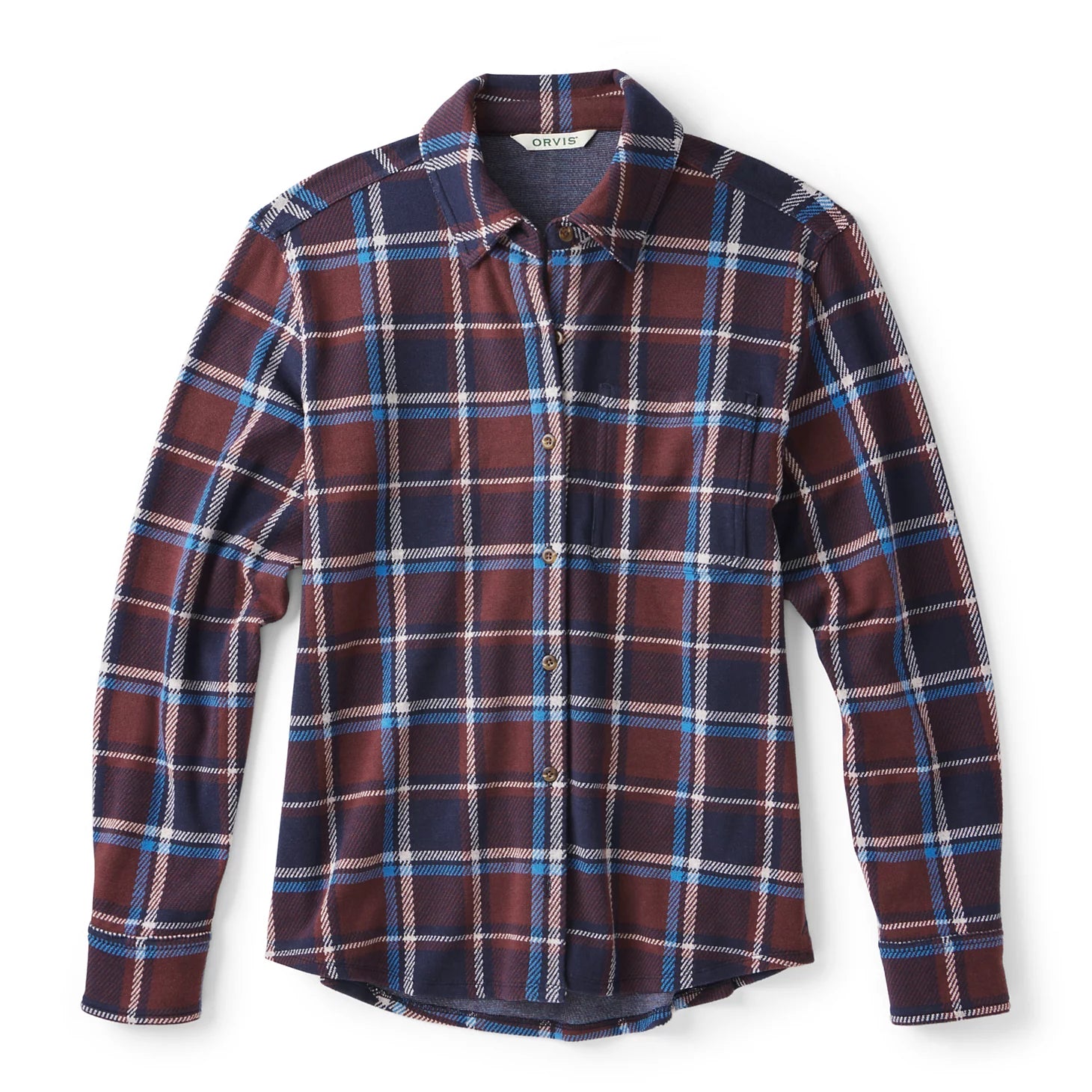 Women's Snowy River Button-Down Long-Sleeve Shirt