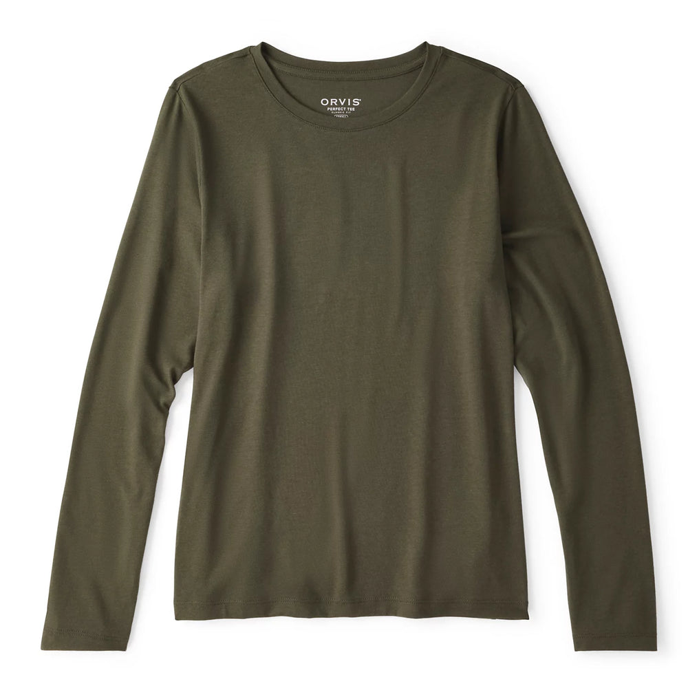 Perfect Long-Sleeve Crew