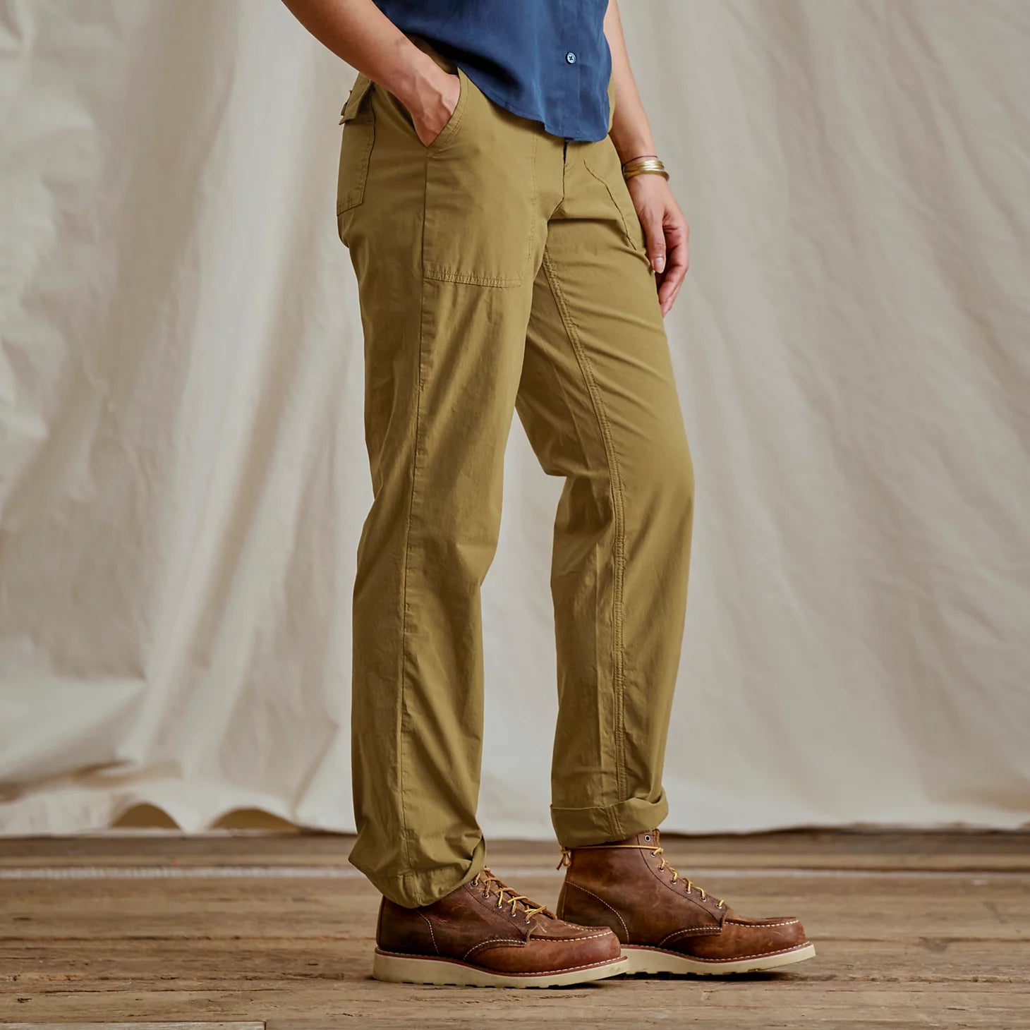 Women's 1856 Stretch Poplin Utility Pants