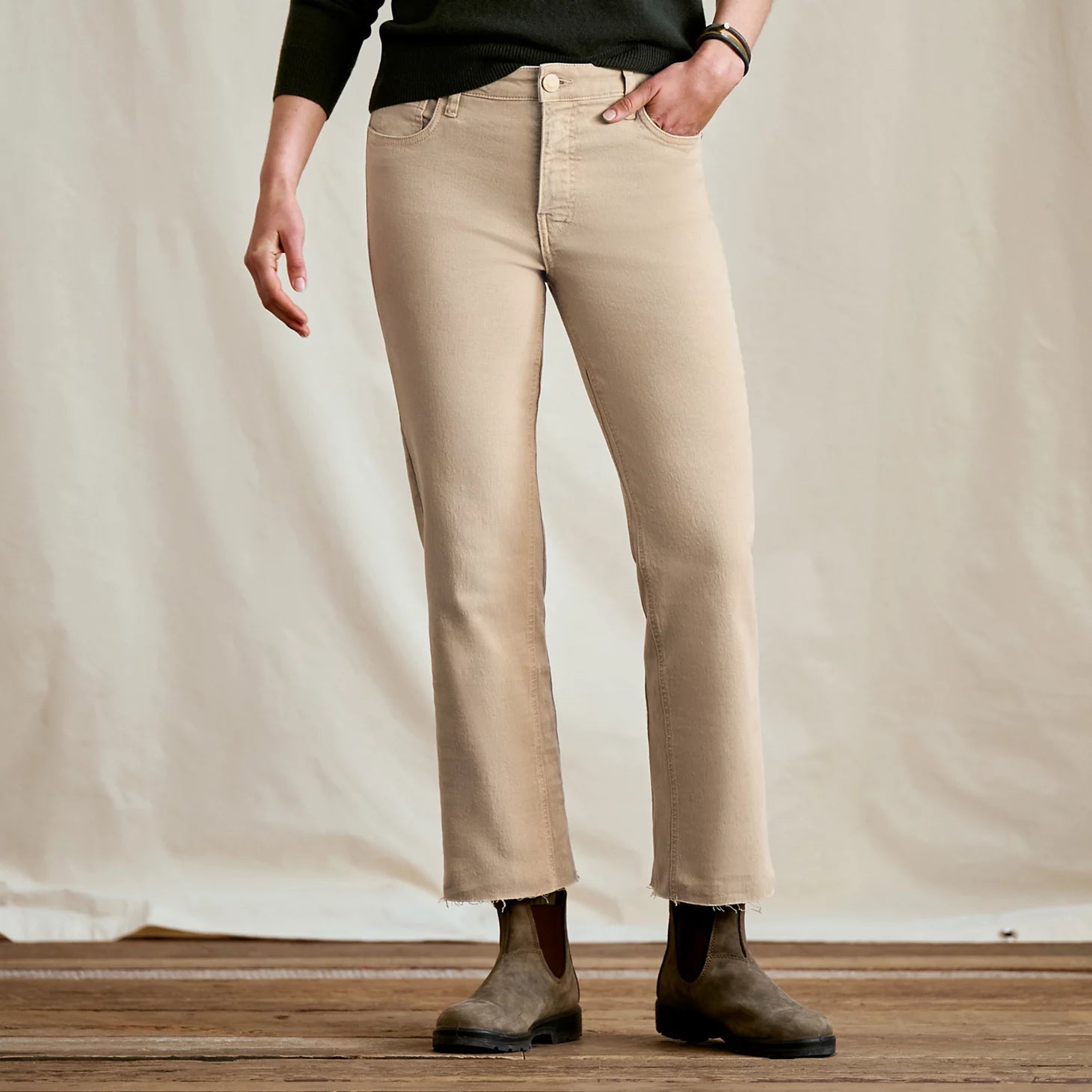 Kut from the Kloth® Kelsey Cropped Flare Jeans