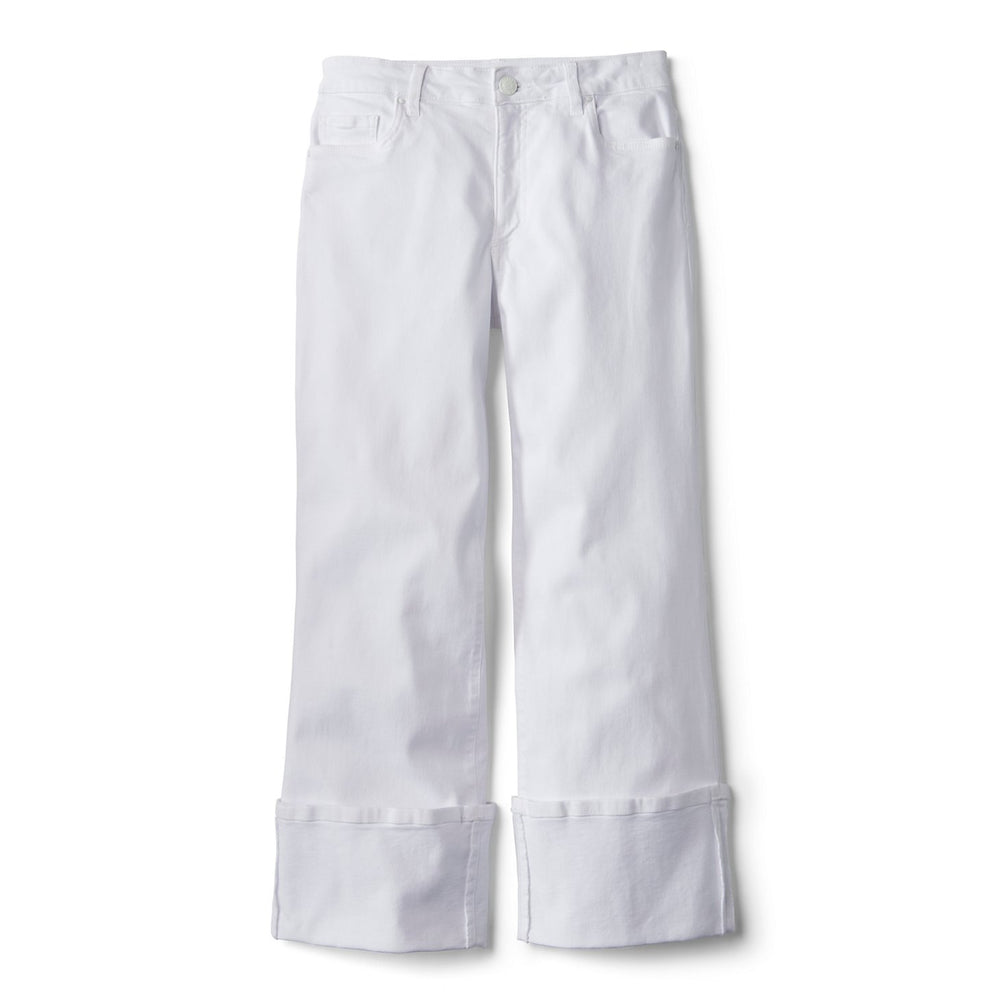 Kut from the Kloth® Charlotte High-Rise Wide-Leg Cuffed Jeans