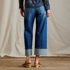 Kut from the Kloth® Sienna High-Rise Cuffed Wide-Leg Jeans