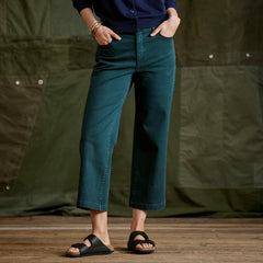 Kut from the Kloth® Charlotte Twill High-Rise Wide-Leg Jeans