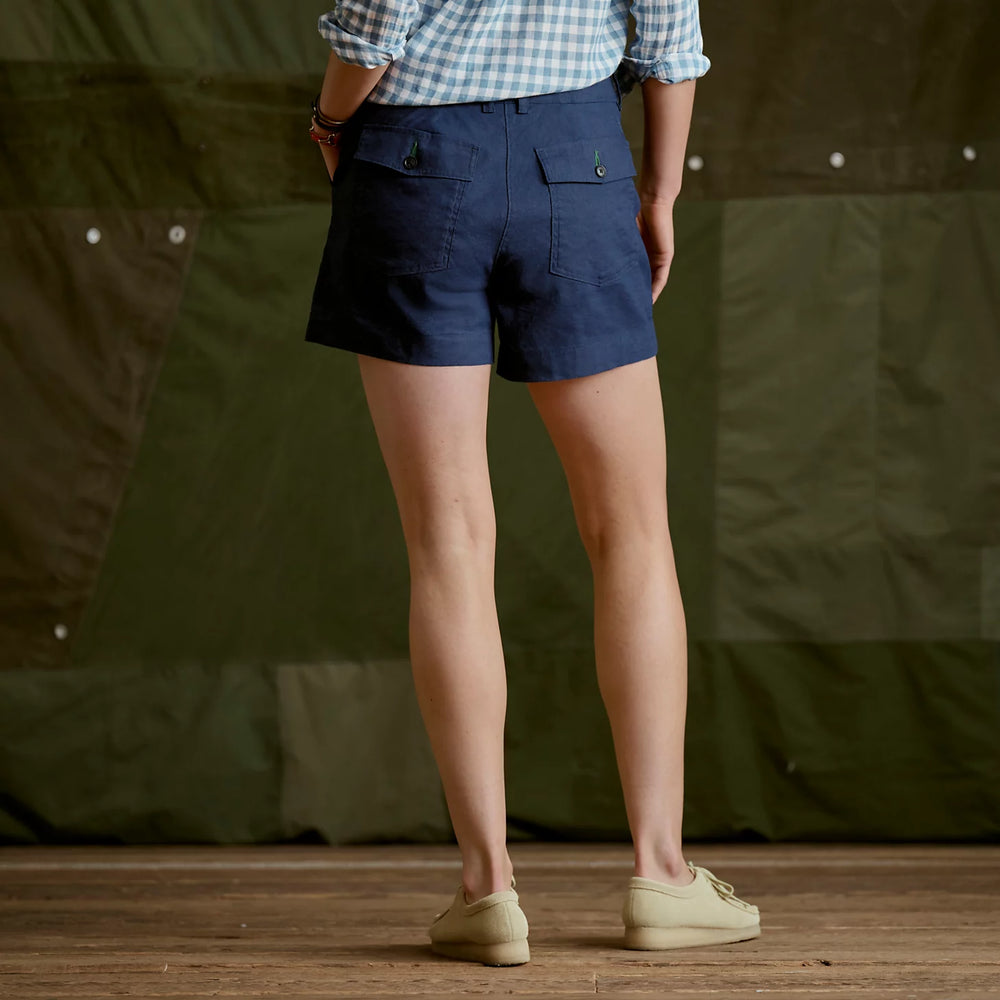 Women's 1856 Linen 5" Utility Shorts