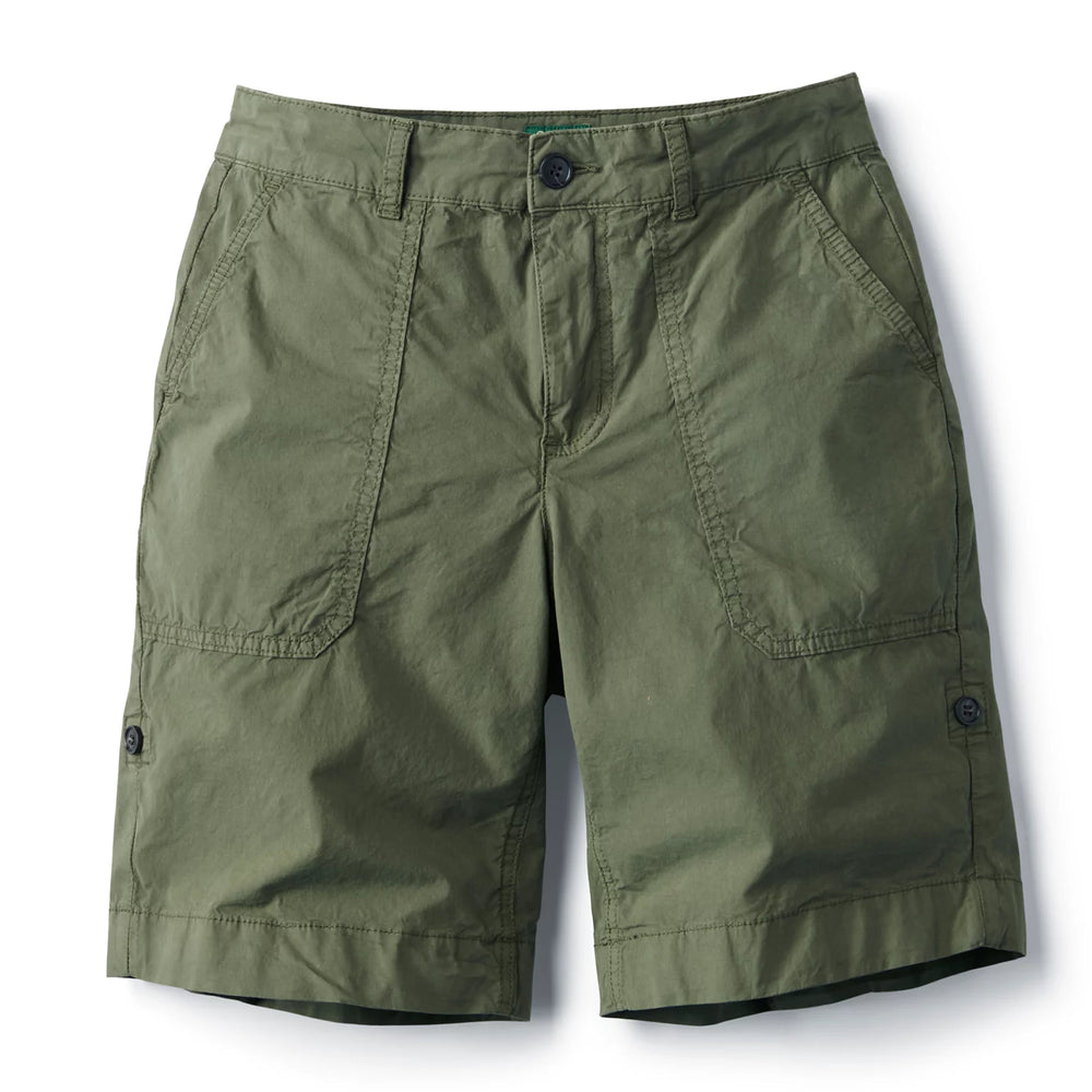 Women's 1856 Stretch Poplin 9" Utility Shorts
