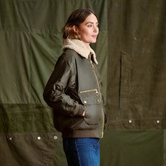 Barbour® Maxine Waxed Jacket