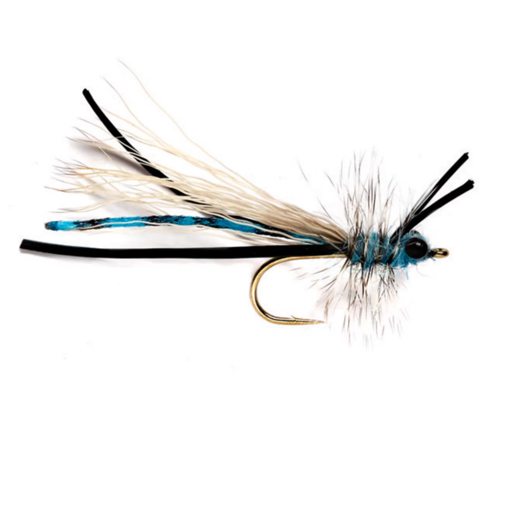 Fluttering Blue Damsel