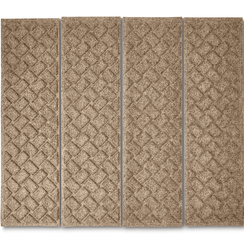 Recycled WaterHog® Basketweave Stair Treads